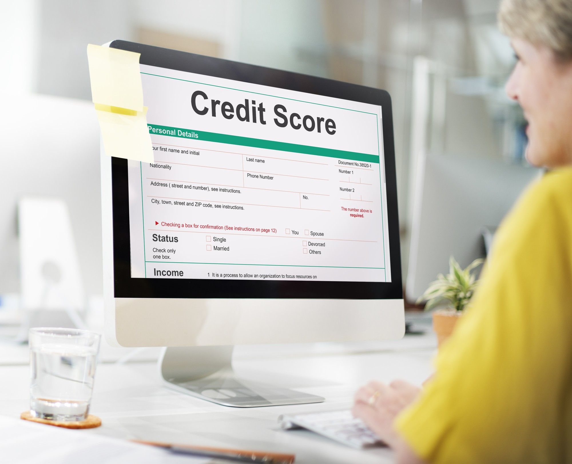 Credit Score Illustration